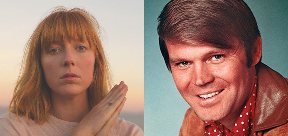 Links Kacey Johansing, rechts Glen Campbell